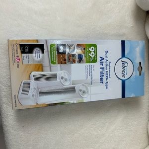Febreze Replacement Dual Action HEPA-Type Air Purifier Filter, U Filter